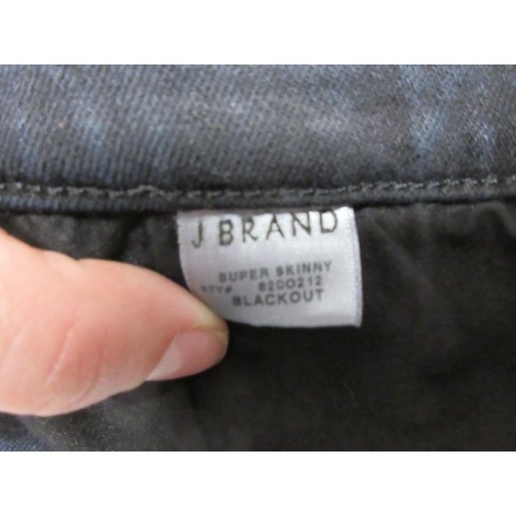 J Brand‎ super skinny blackout jeans - Picture 8 of 12
